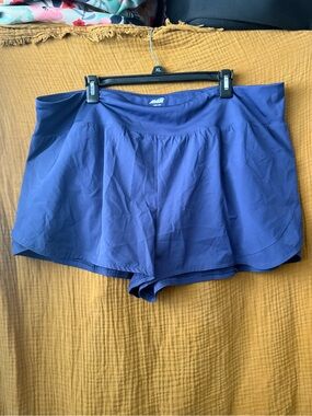 Avia Women's Active Skort Shorts in Royal Blue